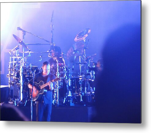 Dave Matthews Band Metal Print featuring the photograph Dave Matthews Jamming in Tampa Flordia by Aaron Martens