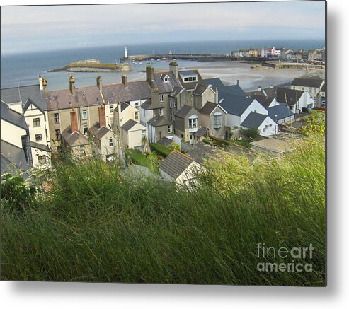 Landscape Metal Print featuring the photograph Donaghadee Northern Ireland View from The Moat by Brenda Brown