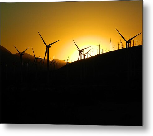 Sunset Metal Print featuring the photograph Doomsday by Autumn Reynolds