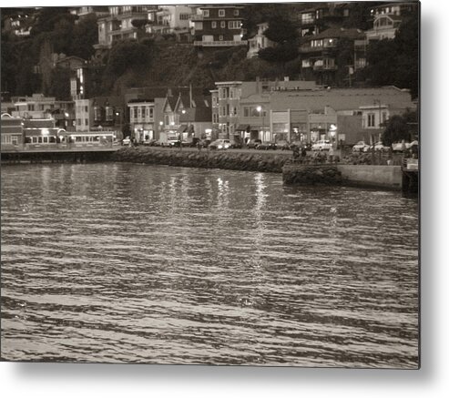 Sausalito Metal Print featuring the photograph Dusk at Sausalito by Hiroko Sakai