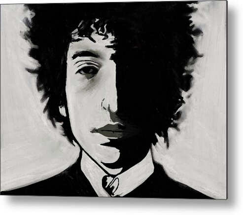 Portraits Metal Print featuring the painting Dylan by Jeff DOttavio
