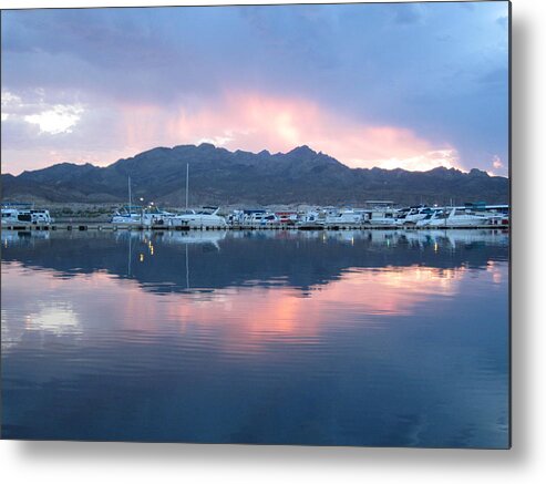 Sunrise Metal Print featuring the photograph Echo Bay by Denise Carmen