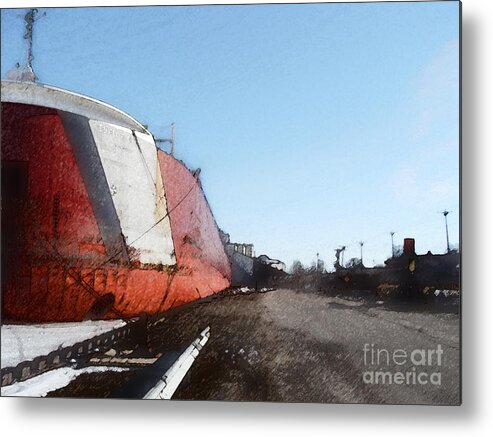 Gott Metal Print featuring the digital art Edwin H. Gott by David Blank