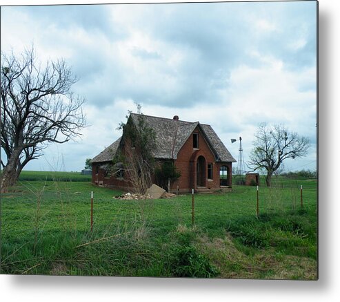 Farm Metal Print featuring the photograph End of the Dream by The GYPSY