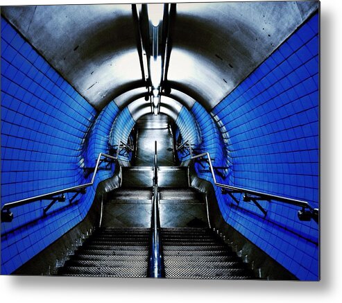 Subway Platform Metal Print featuring the photograph Escape Velocity by Doug Stratton