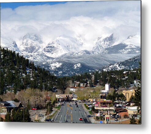 Tranquil Metal Print featuring the photograph Estes Park in the Spring by Tranquil Light Photography