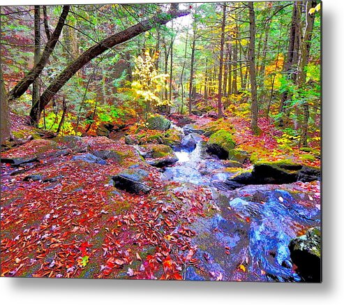 Landscape Metal Print featuring the photograph Fall 2014 Y268 by George Ramos