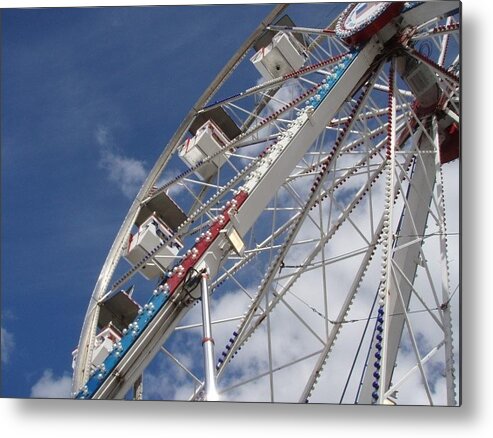 Ferris Wheel Metal Print featuring the photograph Ferris Wheel by Melissa McCrann