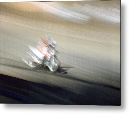 Flat Track Metal Print featuring the photograph Flat Track by David S Reynolds