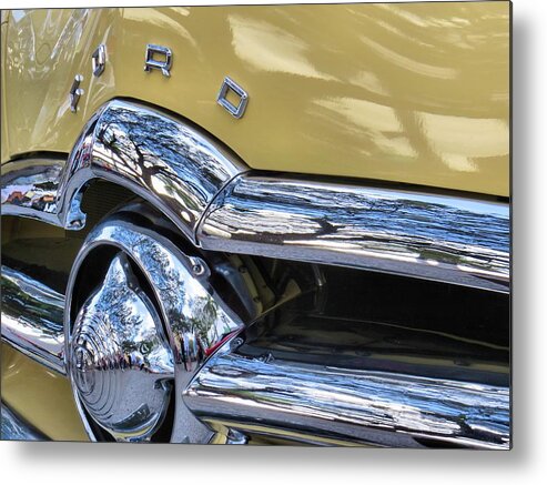 Classic Metal Print featuring the photograph Ford by Dart Humeston