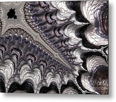 Fractal Metal Print featuring the digital art Freeway by Jon Munson II