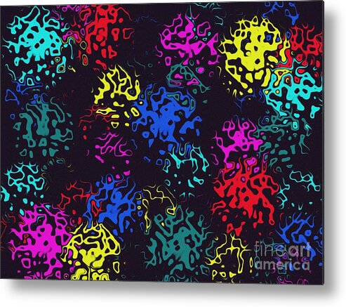 Marbles Metal Print featuring the photograph Frosty Marbles by Mark Blauhoefer