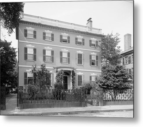 1804 Metal Print featuring the photograph Gardner-pingree House by Granger