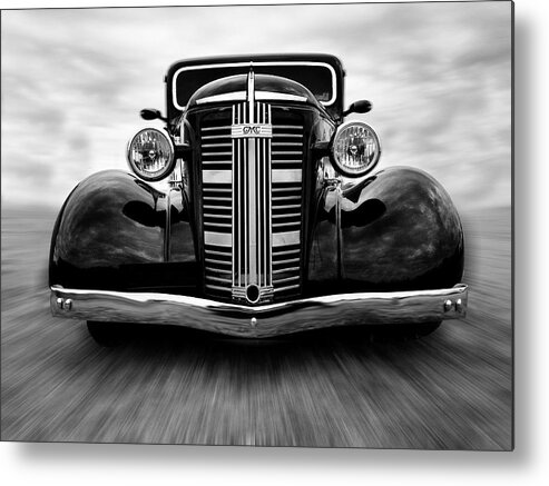 Gmc Metal Print featuring the photograph GMC On The Move by Keith Hawley
