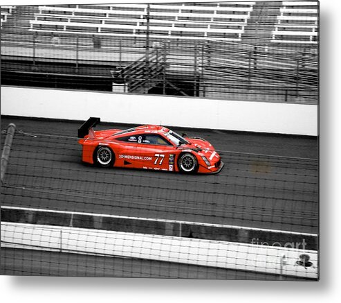  Daytona Prototypes Metal Print featuring the photograph Go Fast by Don Kenworthy