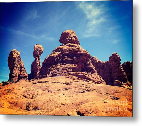 Garden Of The Gods Metal Print featuring the photograph God's Garden by Colin and Linda McKie