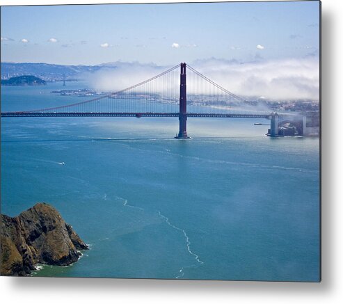 San Francisco Metal Print featuring the photograph Golden Gate View by Russell Todd