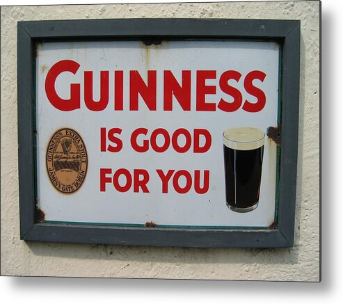 Dublin Metal Print featuring the photograph Good for you by Ivan Slosar