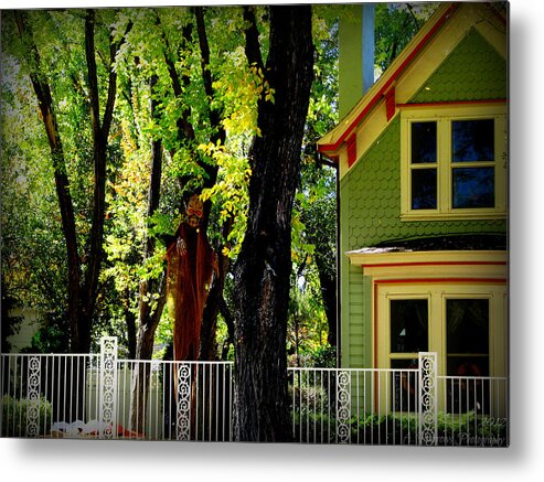 Prescott Metal Print featuring the photograph Halloween Tree by Aaron Burrows