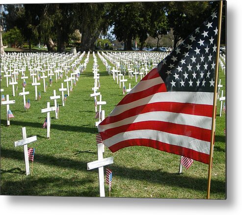 Honor Metal Print featuring the photograph Honor and Sacrifice by Nathan Rupert