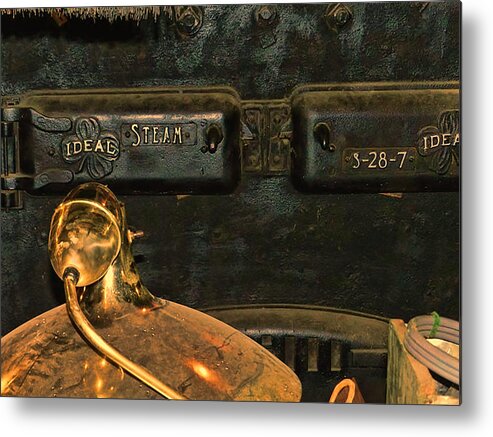 Steam Boiler Metal Print featuring the photograph Ideal Steam by Cathy Anderson