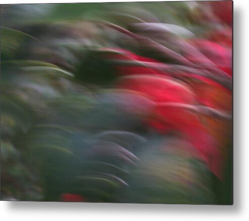 Abstract Metal Print featuring the photograph Impulsive by Carolyn Jacob