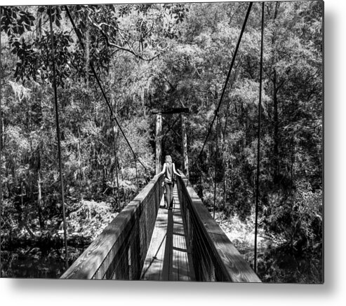 Fine Art Metal Print featuring the photograph Into the Jungle by Howard Salmon
