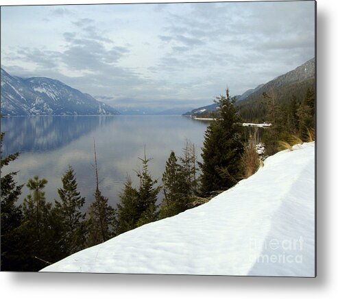 Christmas Metal Print featuring the photograph Kootenay Paradise by Leone Lund