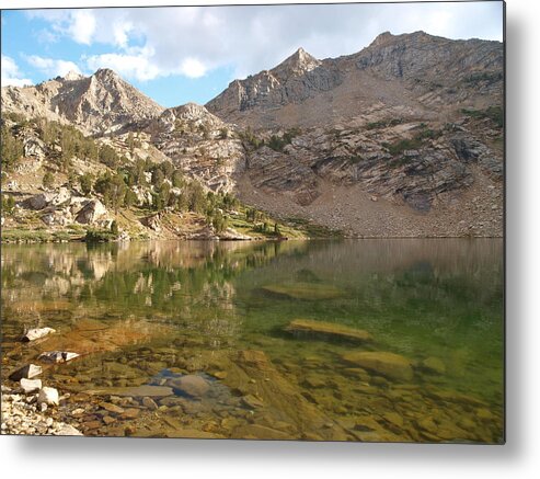 Elko Nevada Landscape Photography Metal Print featuring the photograph Lamoille Lake by Jenessa Rahn