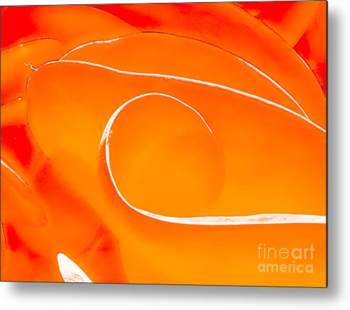 Abstract Metal Print featuring the photograph Noon by Fei A
