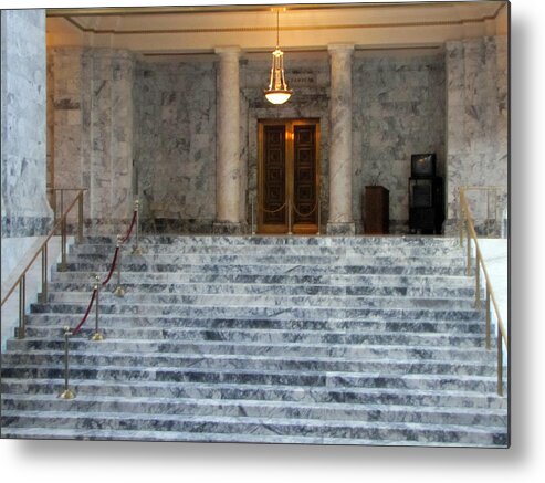Olympia Metal Print featuring the photograph Legal Steps by Tikvah's Hope