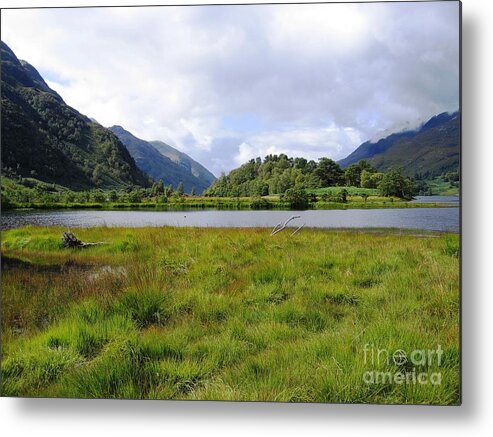 Scottish Highlands Metal Print featuring the photograph Loch Shiel by Denise Railey