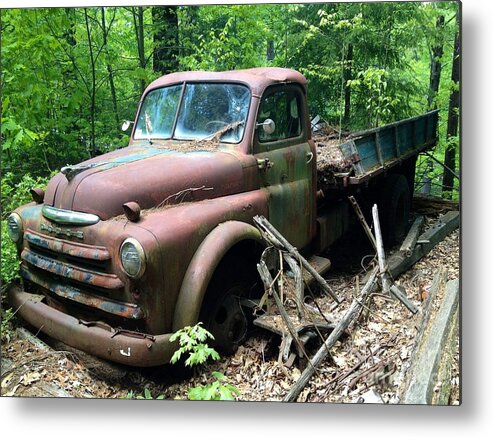 Rusted Metal Print featuring the photograph Abandoned by Jim Gillen