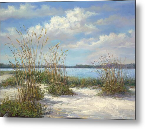 Beaches Metal Print featuring the painting Marco Island by Laurie Snow Hein