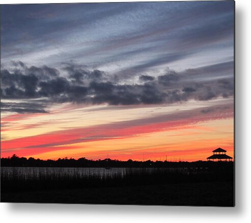 Sunset Metal Print featuring the photograph Marvelous View by Joetta Beauford