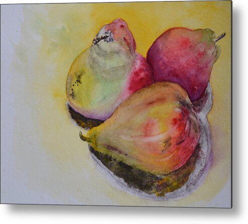 Mimi Metal Print featuring the painting Mimi's Harvest by Beverley Harper Tinsley