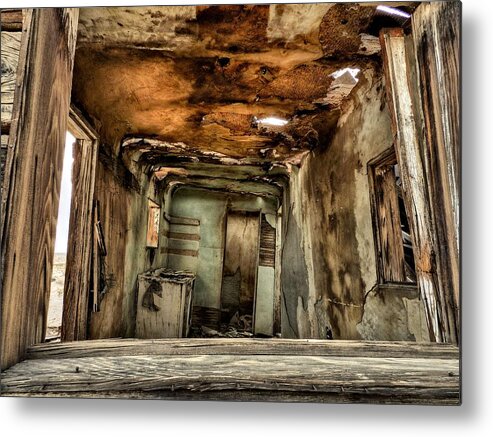 Mojave Desert Metal Print featuring the photograph Mojave HDR 016 by Lance Vaughn