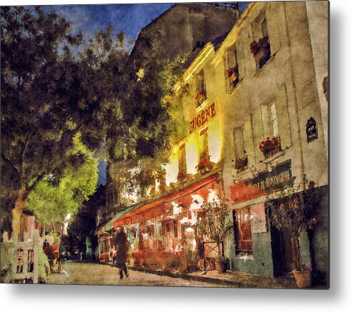 Montmartre Metal Print featuring the photograph Montmartre by Celso Bressan
