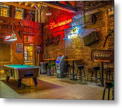 Alcohol Metal Print featuring the photograph Moosehead Saloon by Rob Sellers