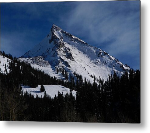 Mount Crested Butte Metal Print featuring the photograph Mount Crested Butte by Raymond Salani III