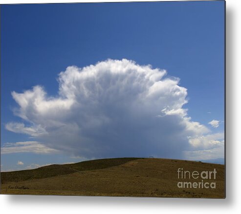 Clouds Metal Print featuring the photograph My Sky View - 2 by Kae Cheatham