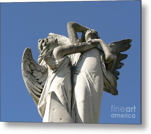  Angel Metal Print featuring the photograph New Olreans Angel 6 by Elizabeth Fontaine-Barr
