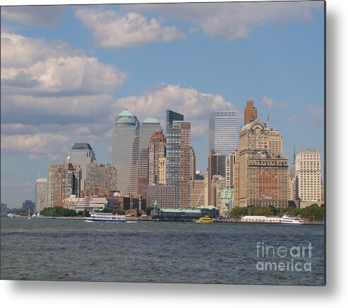 New York City Metal Print featuring the digital art New York City by Anthony Morretta