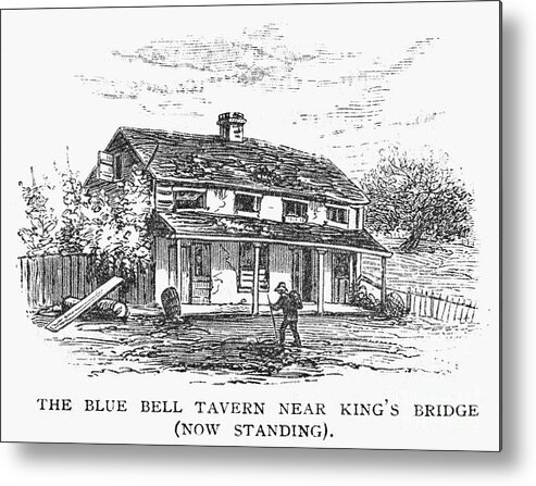 1720s Metal Print featuring the photograph NEW YORK: TAVERN, c1725 by Granger