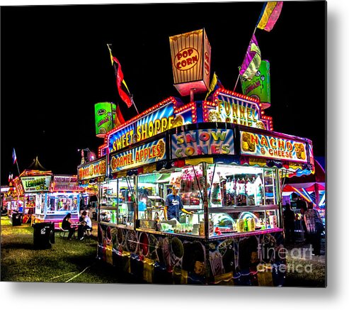 Fair Metal Print featuring the photograph Northeast Florida Fair by Scott Moore