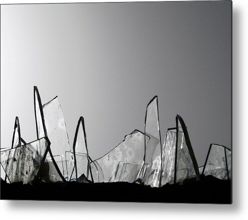 Minimalist Metal Print featuring the photograph Obstacles by Prakash Ghai