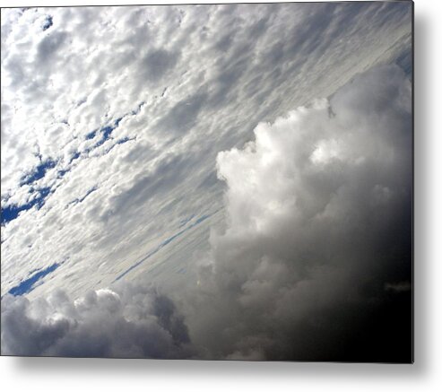 Ocean View Metal Print featuring the photograph Ocean View at 10K Feet by Kenny Glover
