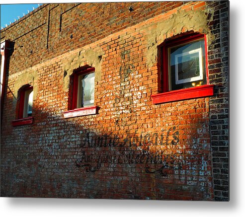 Mckinney Metal Print featuring the photograph Off The Square by Joe Ownbey