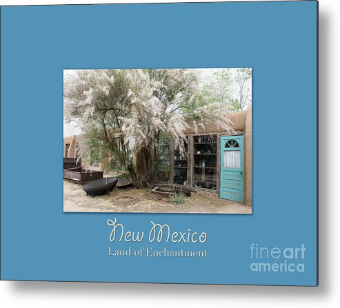 Taos Metal Print featuring the photograph On the Turquoise Trail by Hermes Fine Art
