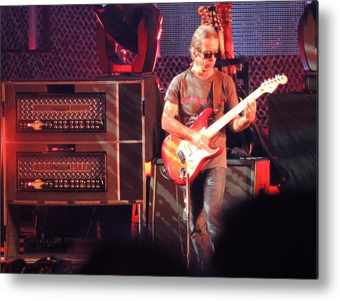 Tim Reynolds Metal Print featuring the photograph One of the greatest guitar player ever by Aaron Martens